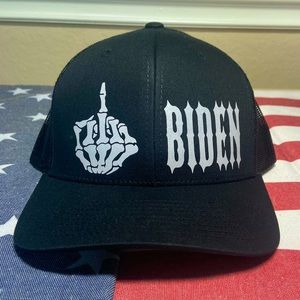 Brand New!!! In Stock!!! F Biden Hat - Handmade - Custom Designed